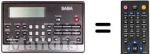 Replacement remote control TC 6720 I