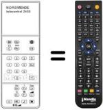 Replacement remote control TELECONTROL 2400