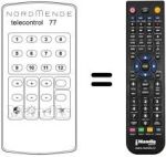 Replacement remote control 583.267