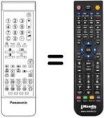 Replacement remote control TNQ 8E 0432