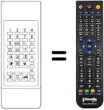 Replacement remote control Yoko YCT-2540