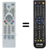 Replacement remote control Thomson 32 WM 402