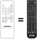 Replacement remote control UFD 200