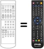 Replacement remote control UK 60002