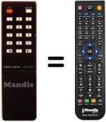 Replacement remote control UST 7007