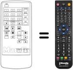 Replacement remote control LG V 9200