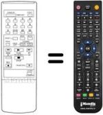 Replacement remote control Yoko YVR-700
