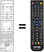 Replacement remote control VEQ 0923