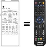 Replacement remote control Finlux VR 1030