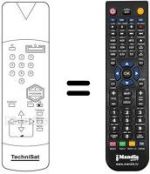 Replacement remote control WEIMAR 1
