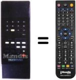 Replacement remote control TELESERVICE