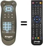 Replacement remote control Boston 2001 FTA