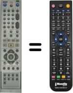 Replacement remote control LG DR-4812 V