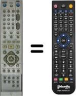 Replacement remote control LG RH-4940 V
