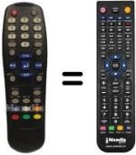 Replacement remote control DMSIS DSR 110 SKCI