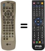 Replacement remote control LG DR-4810
