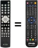 Replacement remote control Kiss 1600
