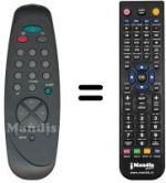 Replacement remote control Kreiling KR 99 OSD