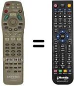 Replacement remote control Samsung R 3000