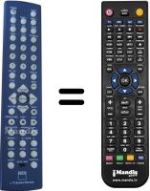 Replacement remote control NAD L 75
