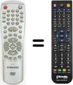Replacement remote control Samsung WS28W6VNG8X/XEF