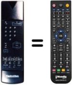 Replacement remote control Technisat ST3002S (ver. 1)