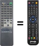 Replacement remote control Sony SLV-213