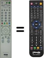Replacement remote control Sony KV-32FQ70E