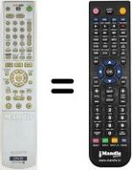 Replacement remote control Sony RDR-HX900