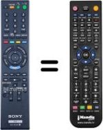 Replacement remote control RMT-B102P