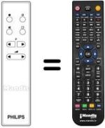 Replacement remote control REMCON1367