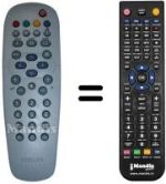 Replacement remote control REMCON1263