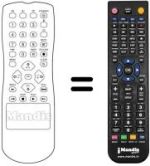 Replacement remote control REMCON728
