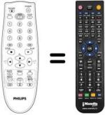 Replacement remote control REMCON772