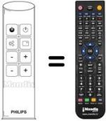 Replacement remote control REMCON1139
