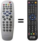 Replacement remote control REMCON762