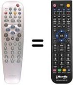 Replacement remote control REMCON656