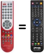 Replacement remote control REMCON1343