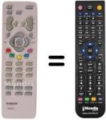 Replacement remote control REMCON1402