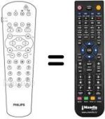 Replacement remote control REMCON224