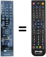 Replacement remote control Toshiba 32VL733G