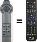 Replacement remote control Philips 14AA332419B