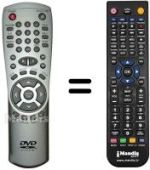 Replacement remote control REMCON412
