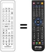 Replacement remote control REMCON639