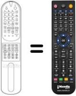 Replacement remote control LG CB21Q20ET-TV