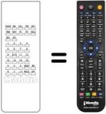 Replacement remote control Gec C2069H