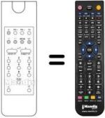 Replacement remote control REMCON354