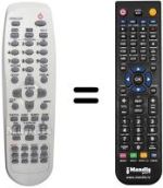 Replacement remote control Daewoo SD7200