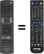 Replacement remote control Sharp LC-26LE320E