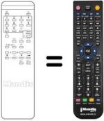 Replacement remote control REMCON336
